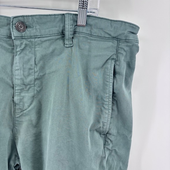 Mavi Simon Men's 36 Green Chino Shorts Casual Flat Front‎ - Picture 3 of 7